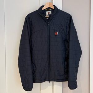 Fjallraven Men's Dark Navy Quilted Puffer Jacket
